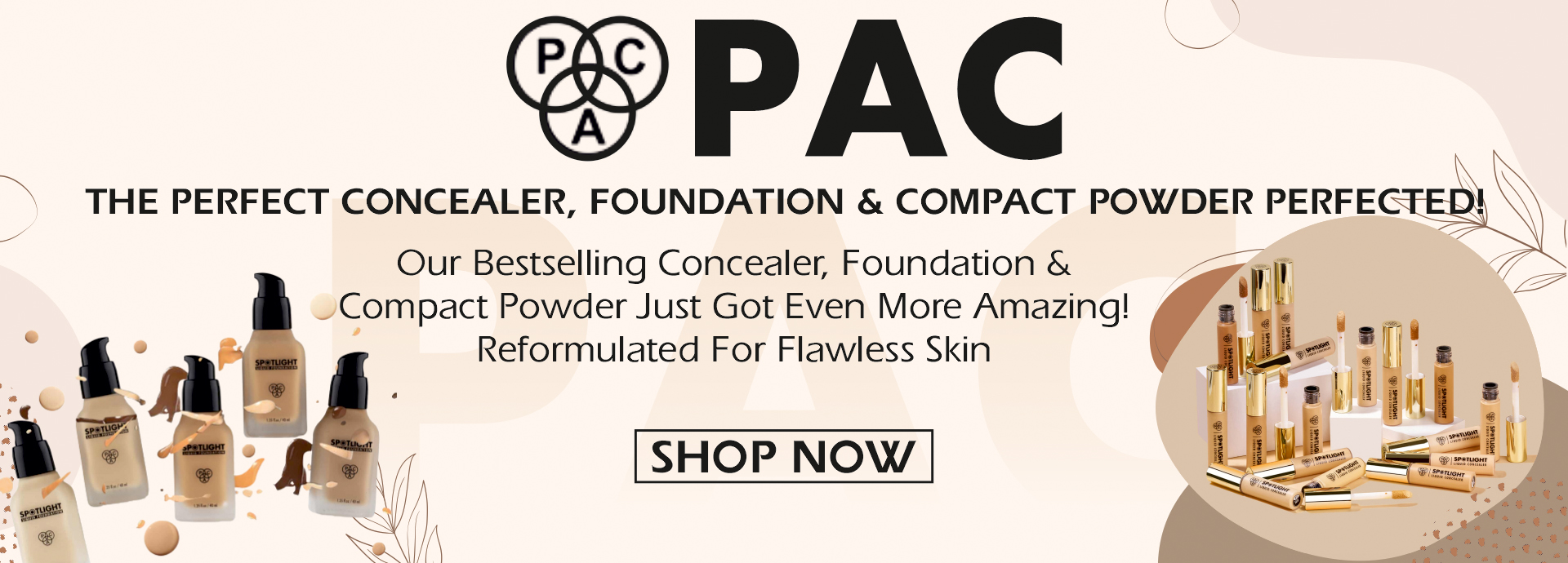 Spotlight Contour Palette x8 - PAC Cosmetics Online Store