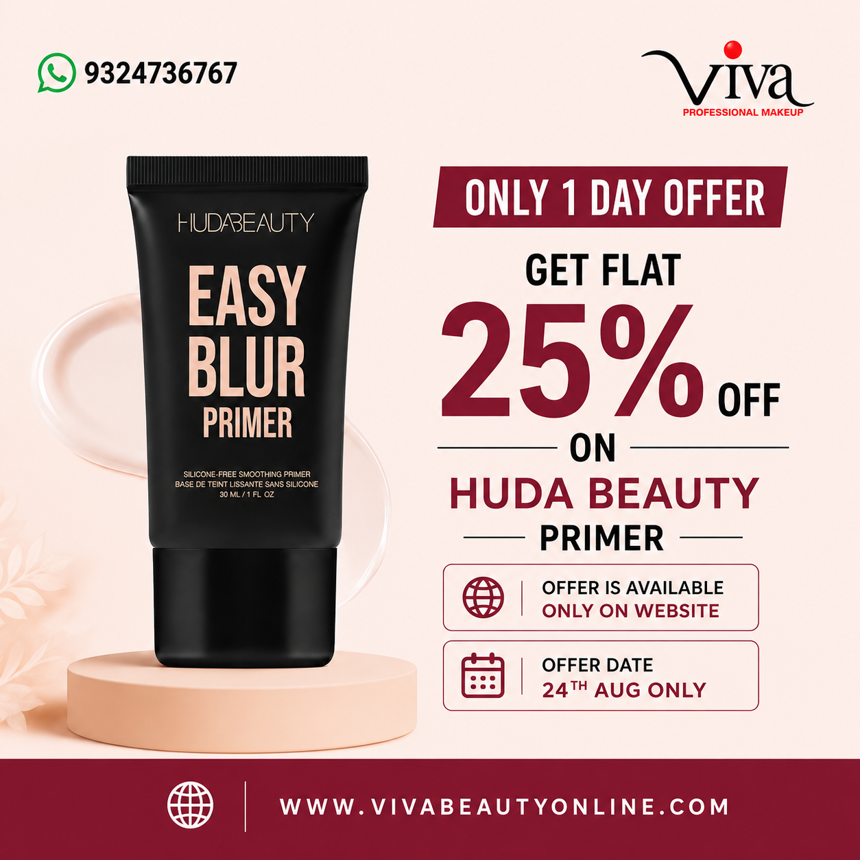 ONLY 1 DAY OFFER